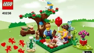 2017 Lego Seasonal Romantic Valentine instruction 40236