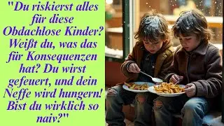 Skandal im Restaurant: Milliard&auml;r deckt Elend Obdachlose Kinder auf - Die Wende!