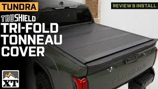 2022-2025 Tundra TruShield Low Profile Hard Tri-Fold Tonneau Cover Review & Install