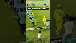 Raghu and Warner share a moment of respect ❤️&zwj;🔥 #indvsaus #davidwarner