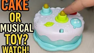 Musical Cake Toy Unboxing 🎂 | Lights, Music & Fun for Toddlers