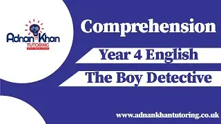 Year 4 English Comprehension - The Boy Detective