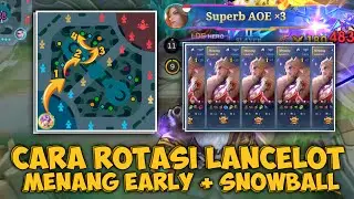 HANDCAM ✅ Tutorial Cara Main Lancelot Pemula di Meta Sekarang