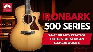 Новые гитары серии Urban Ironbark 500 от Taylor Guitar!