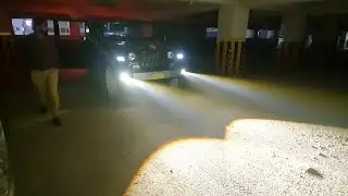 Mahindra 2026, new Thar ￼ upgrade LED headlight bulb  IPH projector fog lamp