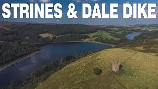 Strines & Dale Dike Reservoir Aerial Drone Video.