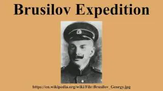 Brusilov Expedition