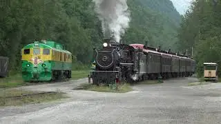 The White Pass & Yukon - Part One - No. 73 Prepares for Departure