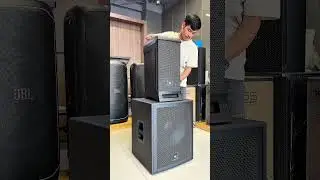 Part 1 JBL IRX one & JBL IRX-115s sub setup