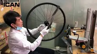 ICAN Handbuild Wheels With Chris King Hub and Sapim Spokes