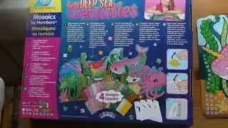 Deep Sea Beauties - Mosaics by Numbers  Gift for Girls Toy Review