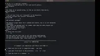 Intro to vim