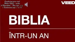 Biblia Fidela Audio ~ 18 Decembrie  - Titus cap. 1-3; 1 Tesaloniceni cap. 1-5 ~ Partea I