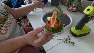 DIY Fairy Garden Thursday  2nd in a jar. #fairygardenthursday