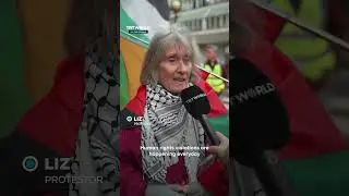 Лондонские протестующие: &laquo;В постановлении &laquo;Никогда больше&raquo; не должно быть места для Газы&raquo;.
