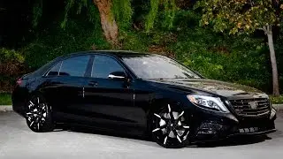 Mercedes S550 on 22