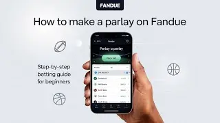 how to make a parlay on fanduel | step-by-step beginner tutorial
