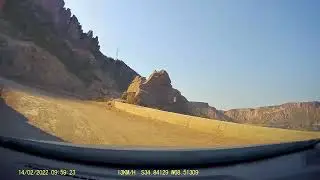 Mendoza &ndash; Ca&ntilde;&oacute;n del Atuel | De Valle Grande a El Nihuil (Dash Cam) &ndash; Parte 8