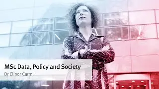 Meet Dr Elinor Carmi, Programme Co-Director on MSc Data, Policy and Society at City