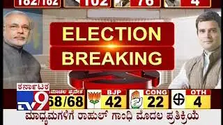 `Gujarat Guddata`: Gujarat Election Results 2017 LIVE Updates: BJP 102, Cong 76 Others 4