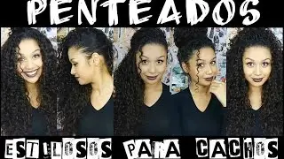 Penteados ESTILOSOS para cabelos cacheados | Vandressa Ribeiro