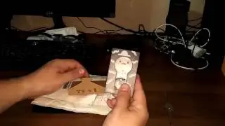 Ultra - slim Folding Card Lamp Funny LED Cartoon видеоотзыв