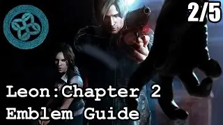 Serpent Emblem Locations 2/5 [Leon Chapter 2] Resident Evil 6