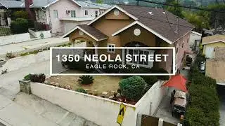 FANTASTIC HOME FOR SALE IN THE SOUGHT AFTER AREA OF EAGLE ROCK - 1350 NEOLA ST