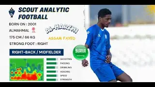 AL HARTHI ASSAM FAYED ( 2024 - 2025 ) ( RIGHT-BACK / MIDFIELDER &ndash; ALMAHMAL / SAUDI ARABIA )