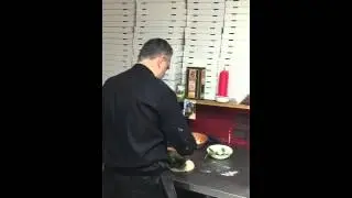 I make a spinach and ricotta calzone and give you a college lock of the day for this week 10/24/15