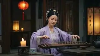 Traditional Chinese Guzheng Music in Hanfu | Peaceful Night Melody for Relaxation&rdquo;