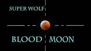 Super Wolf Blood Moon Time Lapse