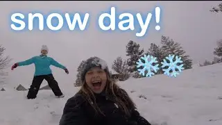 snow day vlog!❄️