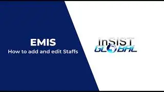EMIS How to add and edit staff