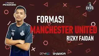 FORMASI MANCHESTER UNITED RIZKY FAIDAN, AUTO WIN LAWAN SANG RAJA BANTAI IVANDER!!