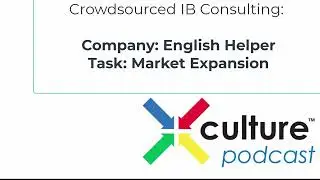 Crowdsourcing IB Consulting: Helping English Helper expand into new markets