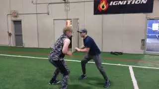 Jango hand combat training