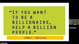 Entrepreneurship opportunities in organic inputs - Professor of Practice Dr. Daniel Jebaraj