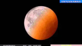 SkyCaramba October 2014 lunar eclipse