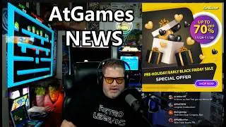 AtGames и X Arcade Грандиозные распродажи и новости!