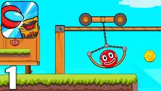 Roller Ball X : Bounce Ball Hero - Gameplay Walkthrough Part 1 All Levels 1-20 (Android & iOS)