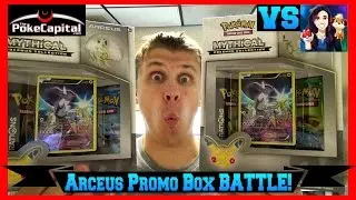 Arceus Mythical Pokemon Collection Box Double Opening Battle vs Super Duper Dani