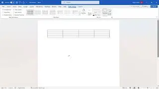 How To Get Table Design Option Back After Clicking Somewhere Else?