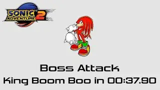 Sonic Adventure 2 (PC) &ndash; Boss Attack &ndash; Hero Side &ndash; King Boom Boo in 00:37.90