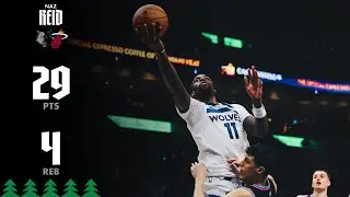 Naz Reid With 29 Points In The Win Over Miami Heat | 01.03.26