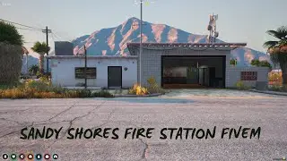 Sandy shores fire station fivem | Fivem Mods | Interior & map for Roleplay | FiveM mlo store #fivem