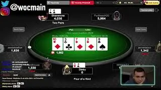 Big Four of a Kind To Save This Poker Tournament