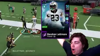 GUTFOXX CLICK ON SKILL & MAX SPEED MARSHON LATTIMORE= OVERPOWERED GAMING MOMENTS- MADDEN 20 GAMEPLAY