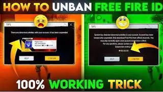 Free Fire Id suspend solution in tamil | 100 percentage working trick tamil #ff #ffviral #fftamil