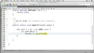 4. 2. Programaci&oacute;n Java  Soluci&oacute;n N&uacute;meros primos